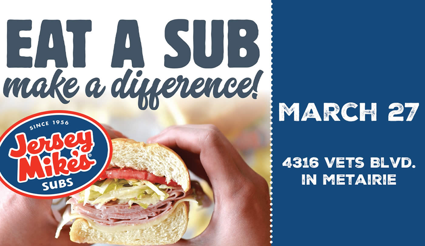 Jersey Mike’s Fundraiser